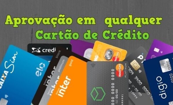 aprovação em qualquer cartão de crédito